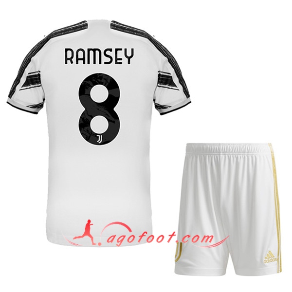 Maillot de Foot Juventus (RAMSEY 8) Enfants Domicile 20/21