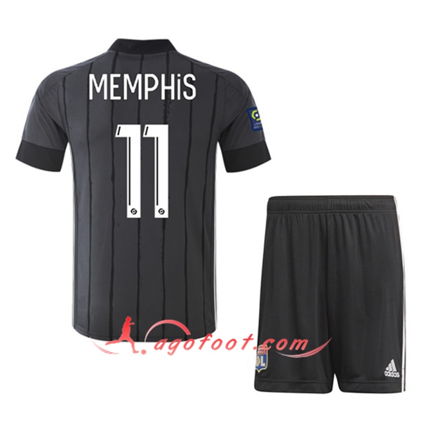 Ensemble Maillots Foot Lyon OL (MEMPHIS 11) Enfants Exterieur 20/21