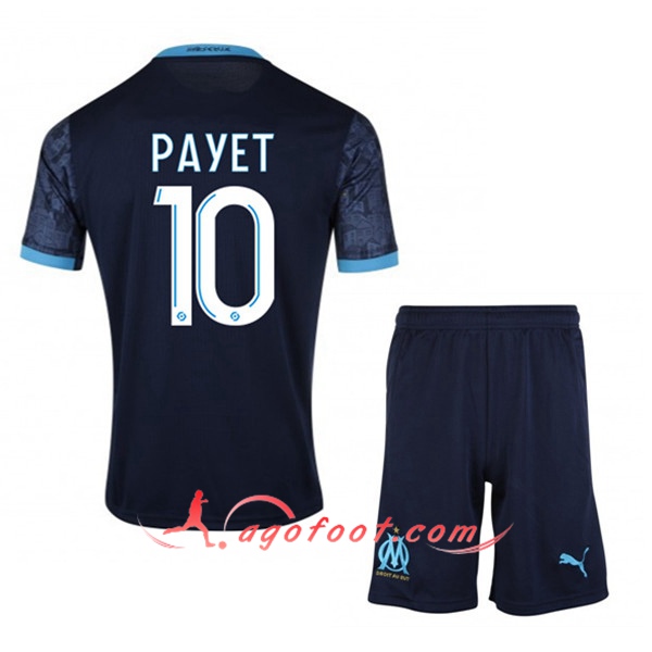 Ensemble Maillots Foot Marseille OM (MPayet 10) Enfants Exterieur 20/21