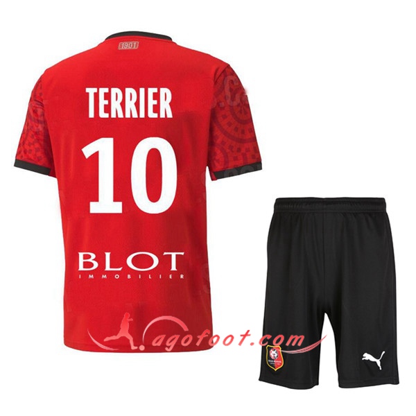 Ensemble Maillots Foot Stade Rennais (MTERRIER 10) Enfants Domicile 20/21