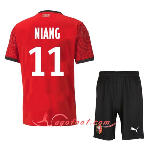 Ensemble Maillots Foot Stade Rennais (NIANG 11) Enfants Domicile 20/21