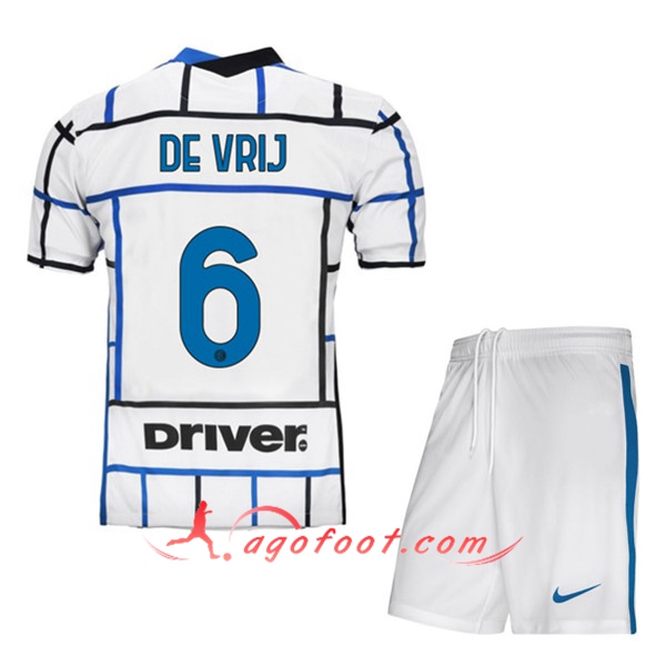 Ensemble Maillots Foot Inter Milan (DE VRIJ 6) Enfants Exterieur 20/21