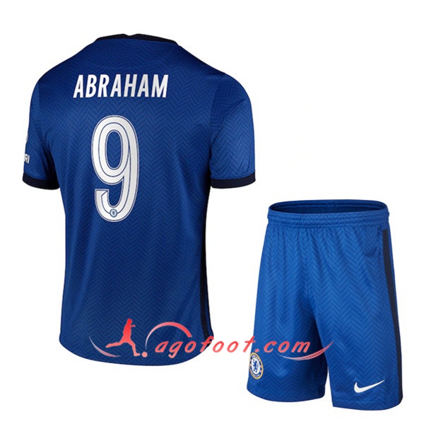 Ensemble Maillots Foot FC Chelsea (Abraham 9) Enfants Domicile 20/21