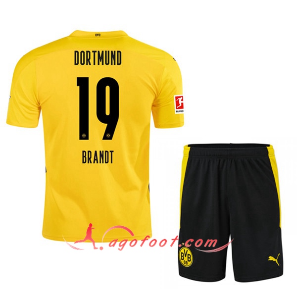 Ensemble Maillots Foot Dortmund BVB (BRANDT 19) Enfants Domicile 20/21