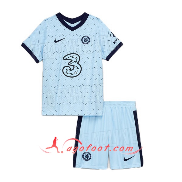 Nouveau Maillot de Foot FC Chelsea Enfant Exterieur 20/21