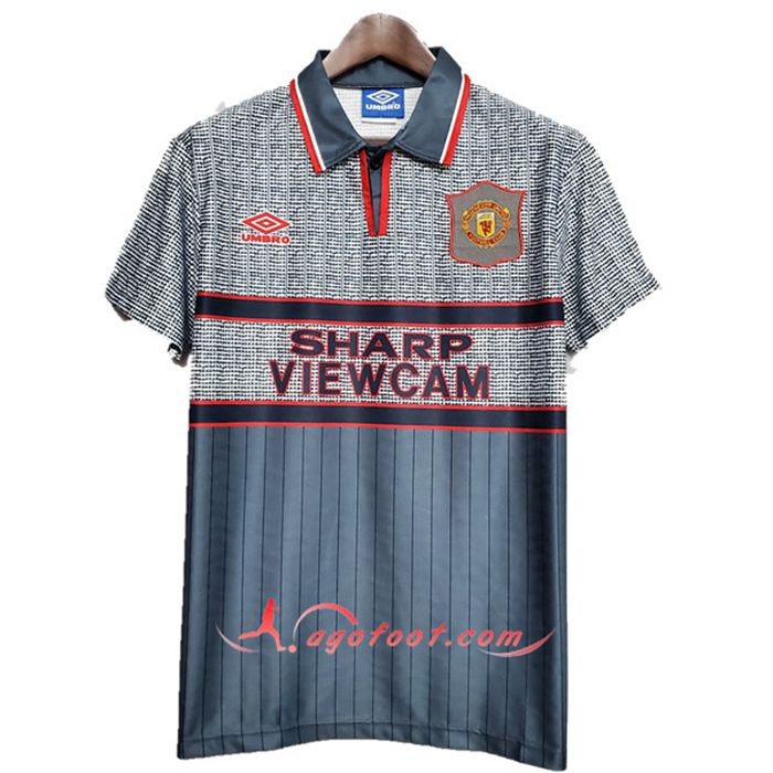 Maillot de Foot Manchester United Retro Exterieur 1995/1996