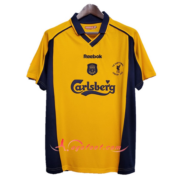 Maillot de Foot FC Liverpool Retro Exterieur 2000/2001