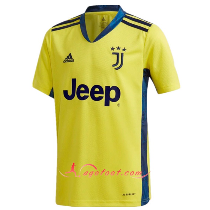 Maillot de Foot Juventus Gardien de But Jaune 2020/2021