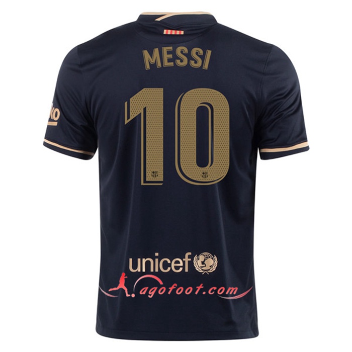 Maillot de Foot FC Barcelone (MESSI 10) Exterieur 2020/2021