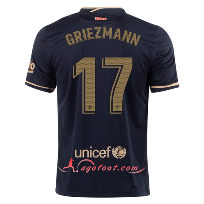 Maillot de Foot FC Barcelone (GRIEZMANN 17) Exterieur 2020/2021