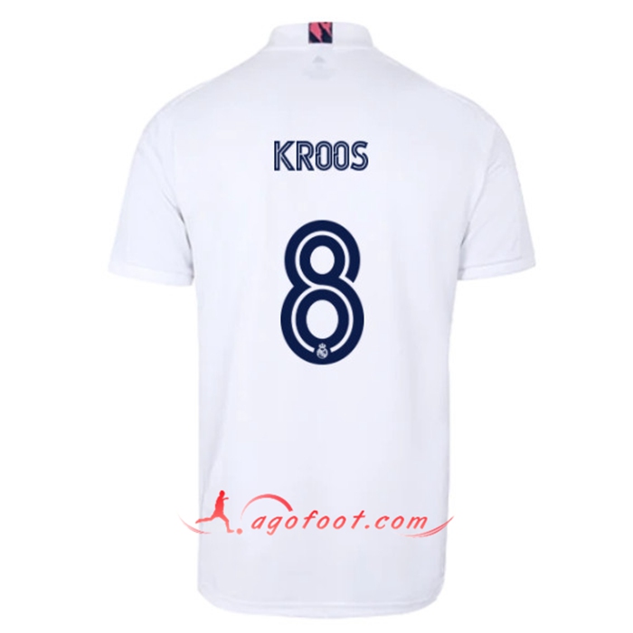 Maillot de Foot Real Madrid (KROOS 8) Domicile 2020/2021