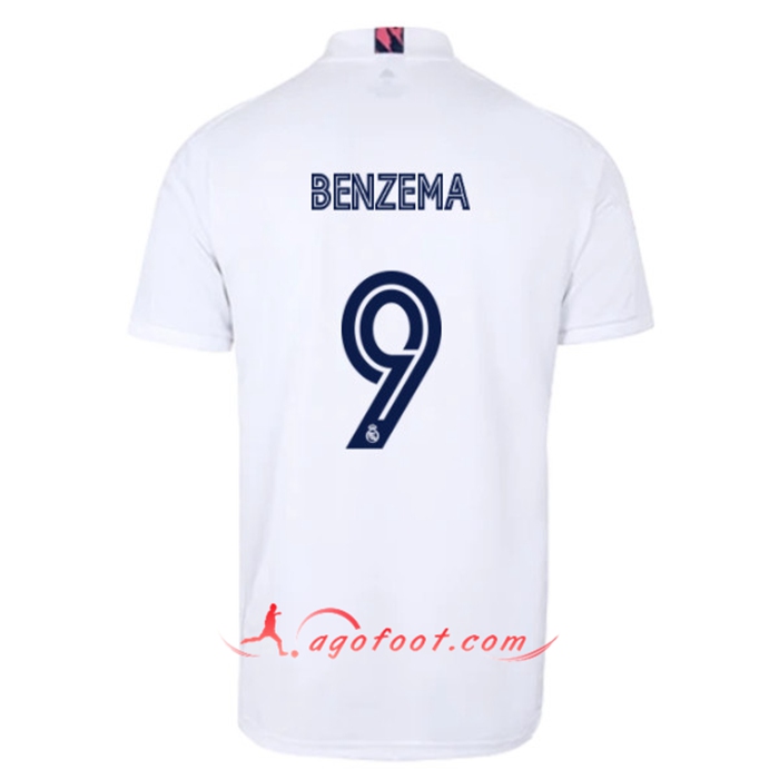 Maillot de Foot Real Madrid (BENZEMA 9) Domicile 2020/2021