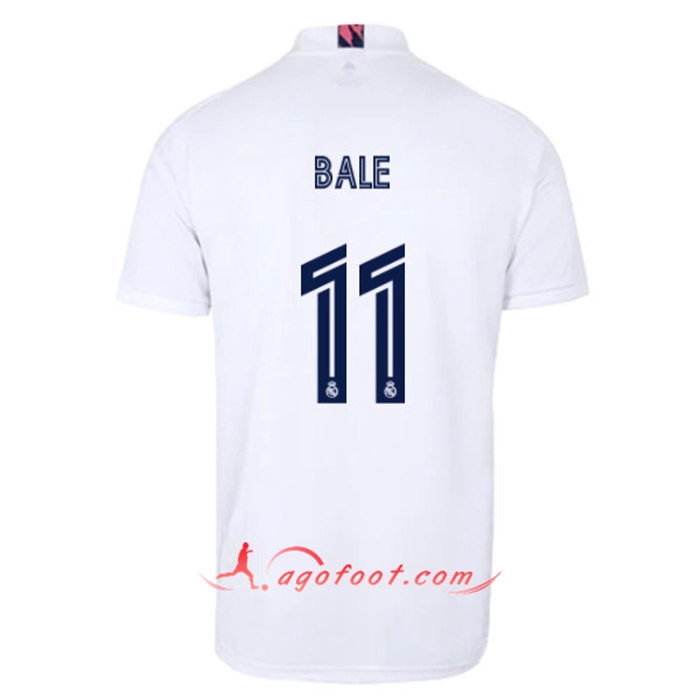 Maillot de Foot Real Madrid (BALE 11) Domicile 2020/2021