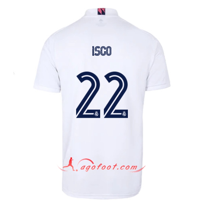 Maillot de Foot Real Madrid (ISCO 22) Domicile 2020/2021