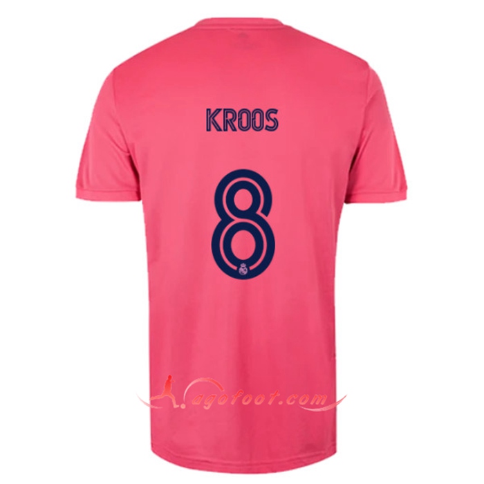 Maillot de Foot Real Madrid (KROOS 8) Exterieur 2020/2021