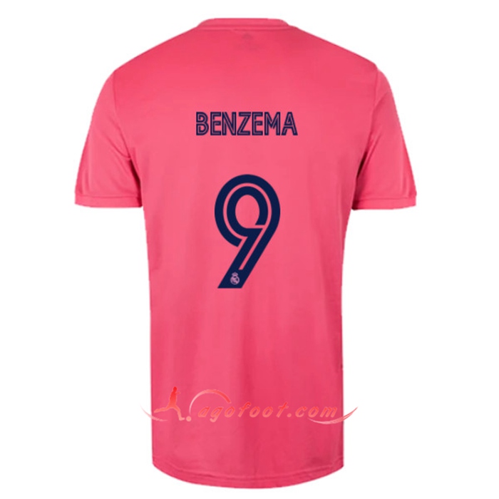 Maillot de Foot Real Madrid (BENZEMA 9) Exterieur 2020/2021