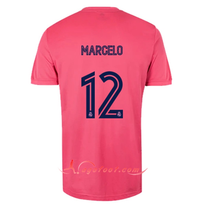 Maillot de Foot Real Madrid (MARCELO 12) Exterieur 2020/2021