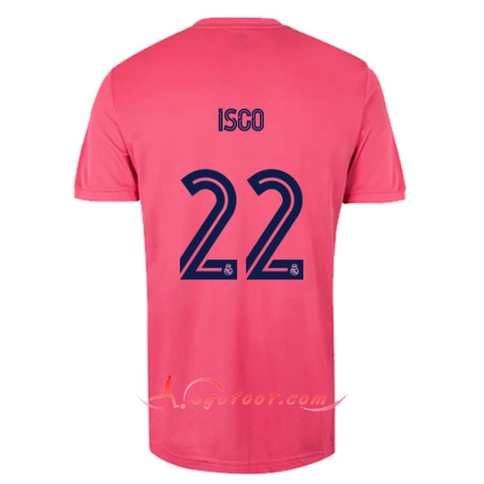 Maillot de Foot Real Madrid (ISCO 22) Exterieur 2020/2021