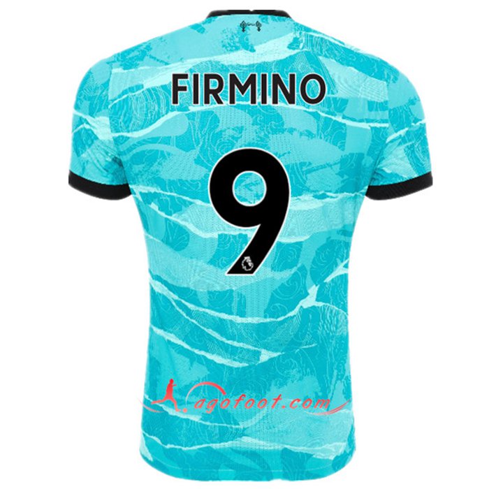 Maillot de Foot FC Liverpool (FIRMINO 9) Exterieur 2020/2021