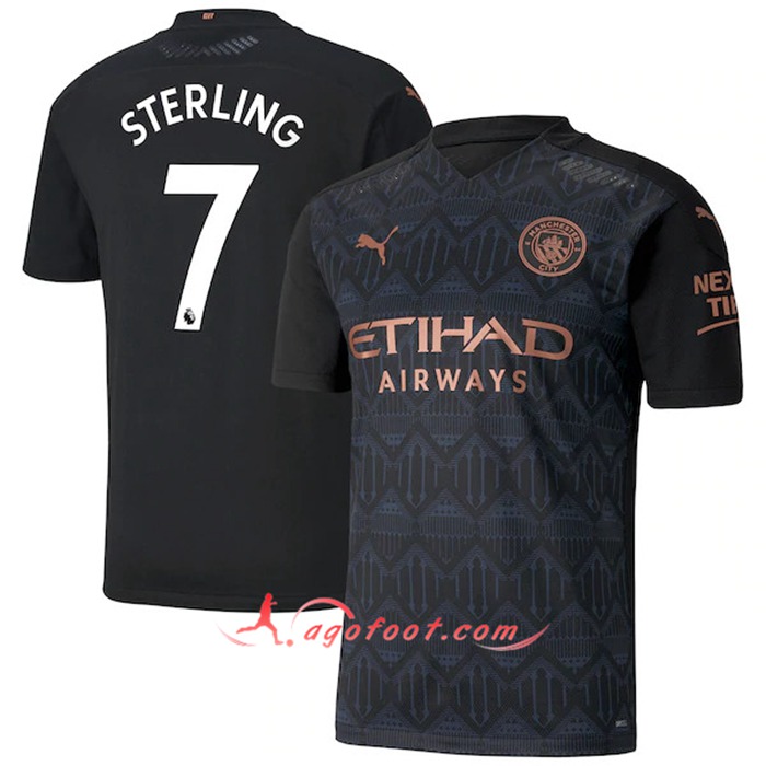 Maillot de Foot Manchester City (Sterling 7) Exterieur 2020/2021