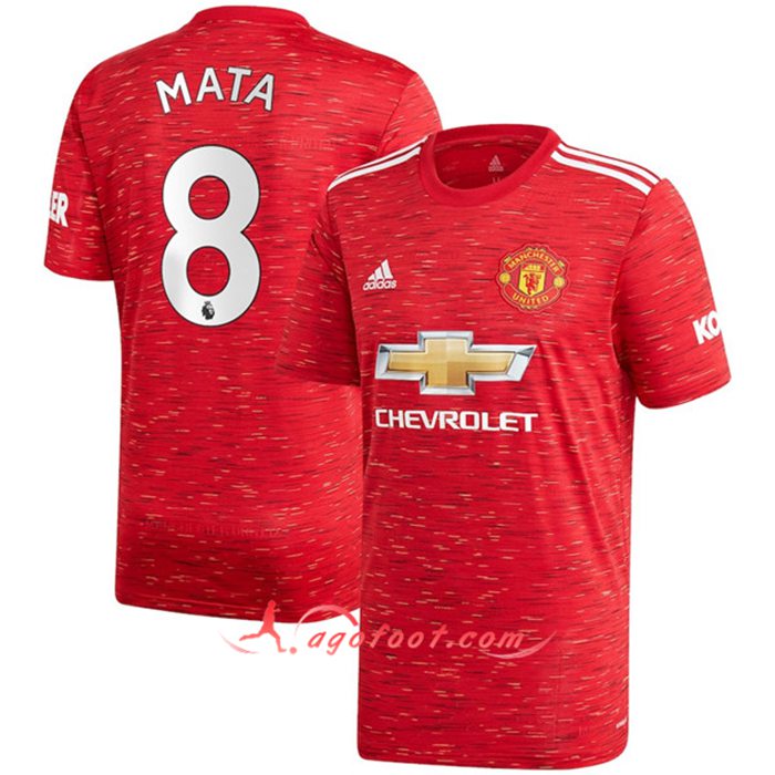 Maillot de Foot Manchester United (Mata 8) Domicile 2020/2021