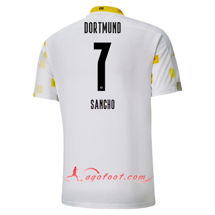 Maillot de Foot Dortmund BVB (SANCHO 7) Third 2020/2021