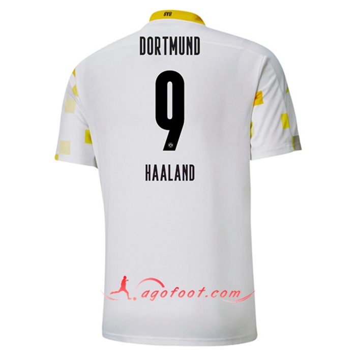 Maillot de Foot Dortmund BVB (HAALAND 9) Third 2020/2021