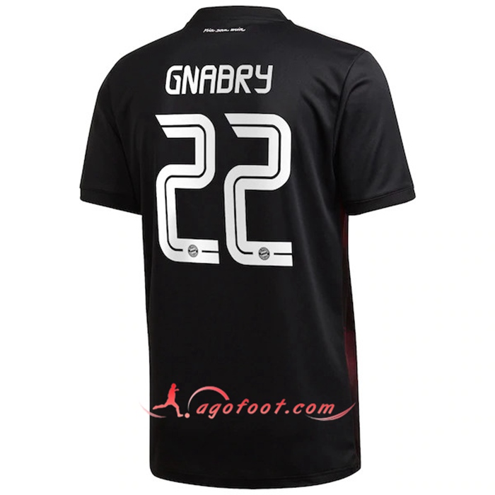 Maillot de Foot Bayern Munich (Gnabry 22) Third 2020/2021