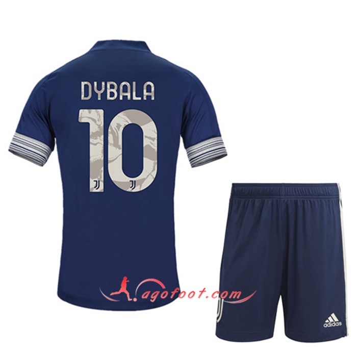 Maillot de Foot Juventus (DYBALA 10) Enfants Exterieur 2020/2021