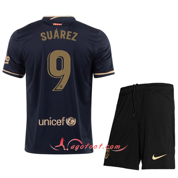 Maillot de Foot FC Barcelone (SUAREZ 9) Enfants Exterieur 2020/2021