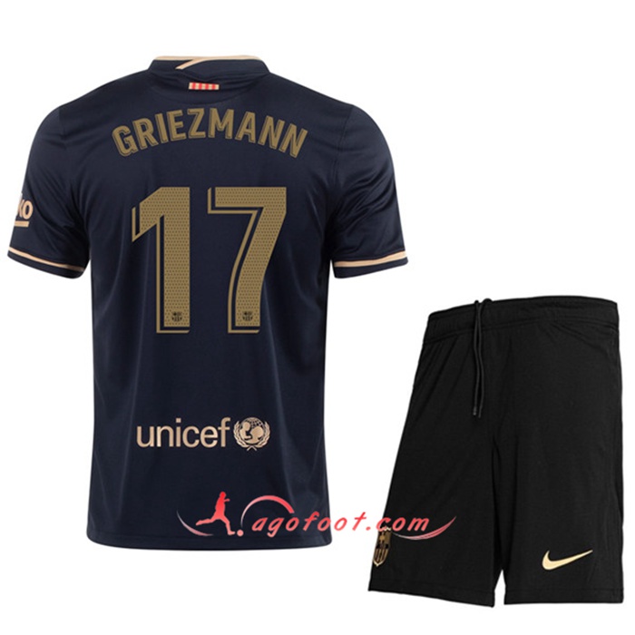 Maillot de Foot FC Barcelone (GRIEZMANN 17) Enfants Exterieur 2020/2021