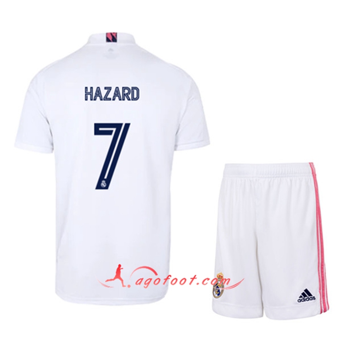 Maillot de Foot Real Madrid (HAZARD 7) Enfants Domicile 2020/2021