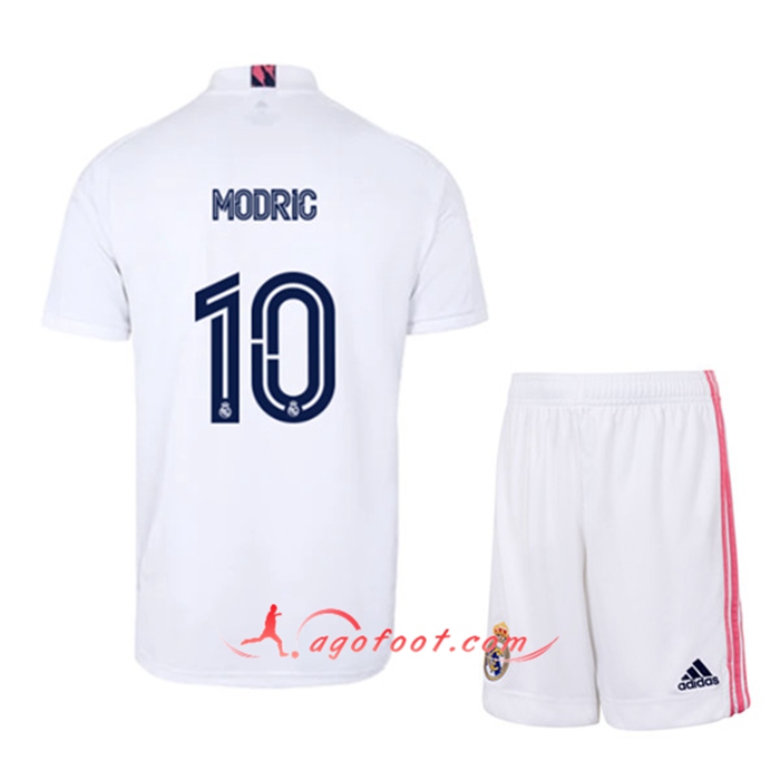 Maillot de Foot Real Madrid (MODRIC 10) Enfants Domicile 2020/2021
