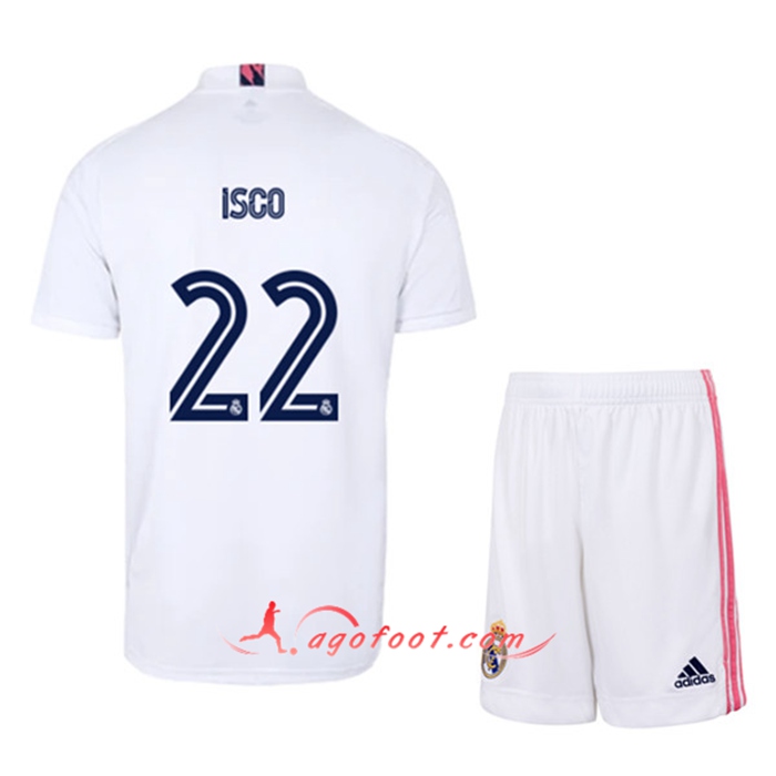 Maillot de Foot Real Madrid (ISCO 22) Enfants Domicile 2020/2021