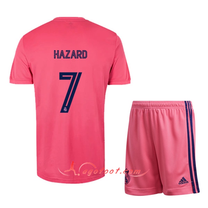 Maillot de Foot Real Madrid (HAZARD 7) Enfants Exterieur 2020/2021