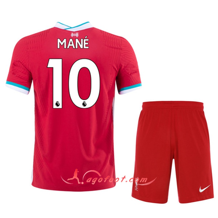 Maillot de Foot FC Liverpool (MANÉ 10) Enfants Domicile 2020/2021
