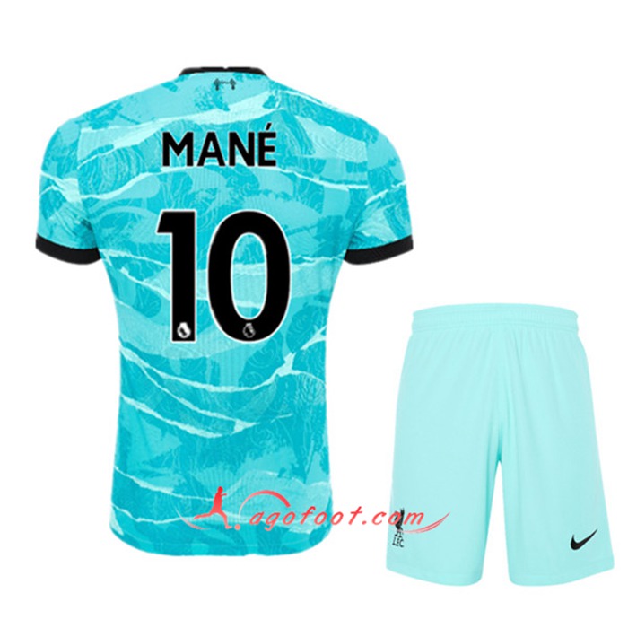 Maillot de Foot FC Liverpool (MANÉ 10) Enfants Exterieur 2020/2021