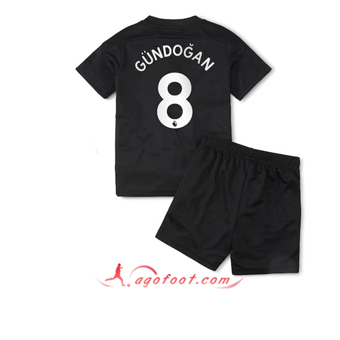 Maillot de Foot Manchester City (Gundogan 8) Enfants Exterieur 2020/2021