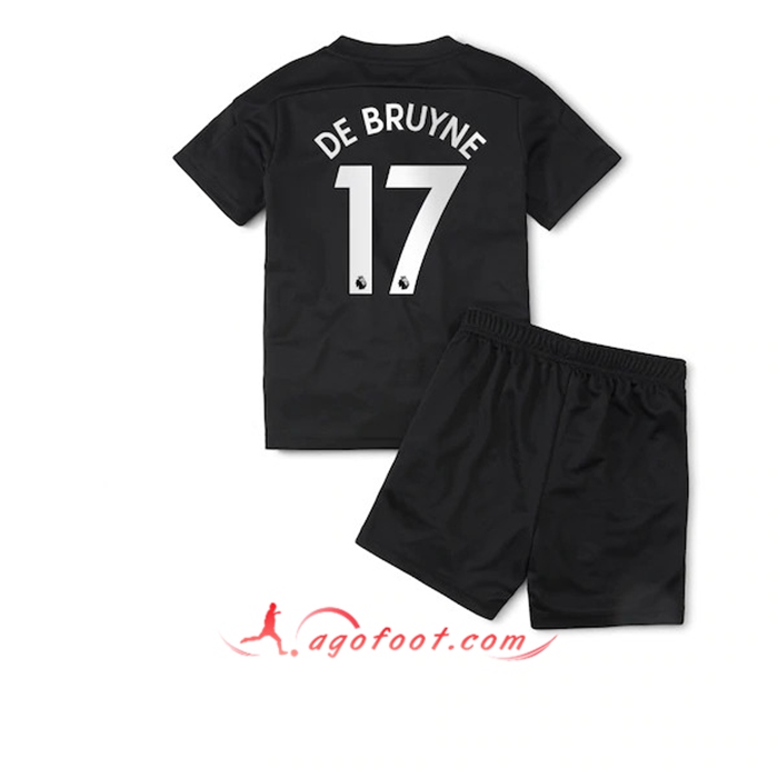 Maillot de Foot Manchester City (De Bruyne 17) Enfants Exterieur 2020/2021