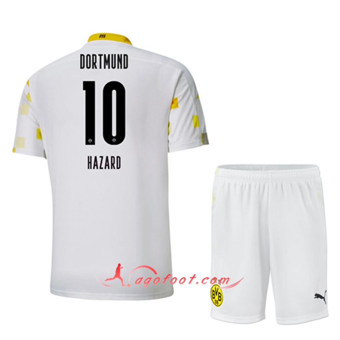 Maillot de Foot Dortmund BVB (HAZARD 10) Enfants Third 2020/2021