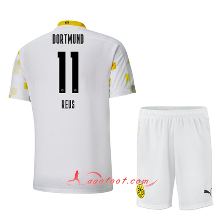 Maillot de Foot Dortmund BVB (REUS 11) Enfants Third 2020/2021