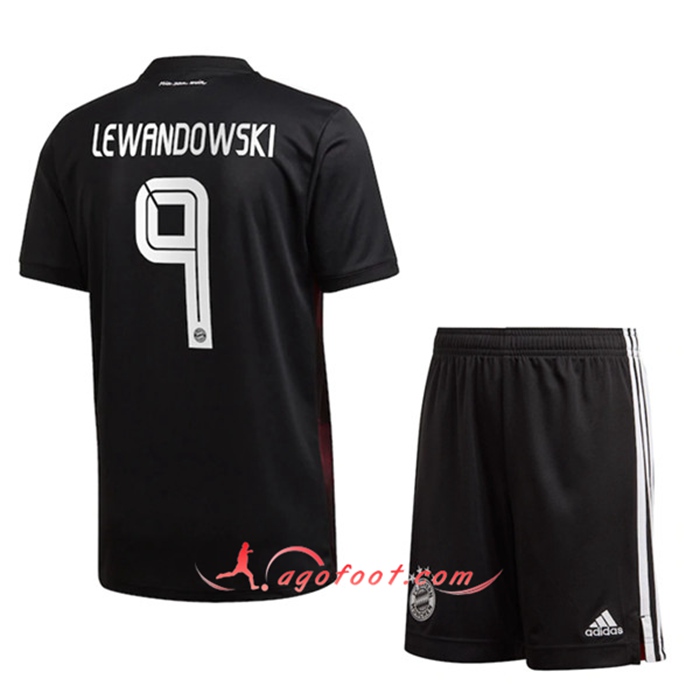 Maillot de Foot Bayern Munich (Lewandowski 9) Enfants Third 2020/2021