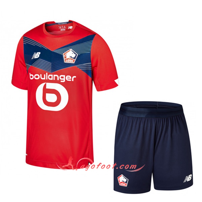 Maillot de Foot Lille OSC Enfant Domicile 2020/2021