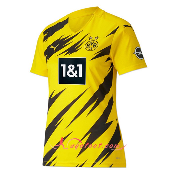 Maillot de Foot Dortmund BVB Femme Domicile 2020/2021
