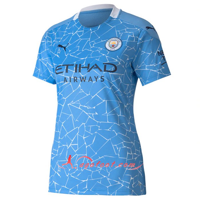 Maillot de Foot Manchester City Femme Domicile 2020/2021