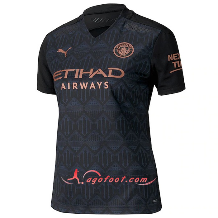 Maillot de Foot Manchester City Femme Exterieur 2020/2021