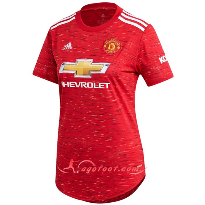 Maillot de Foot Manchester United Femme Domicile 2020/2021
