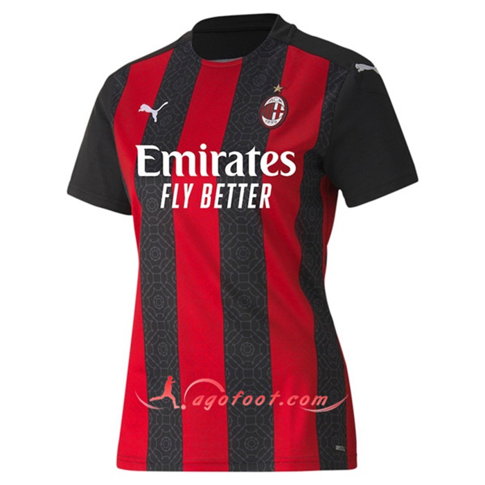 Maillot de Foot Milan AC Femme Domicile 2020/2021