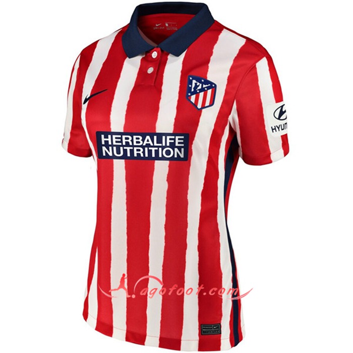 Maillot de Foot Atletico Madrid Femme Domicile 2020/2021