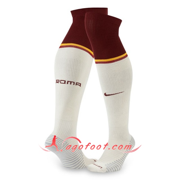 Nouveau Chaussettes Foot AS Roma Exterieur 20/21